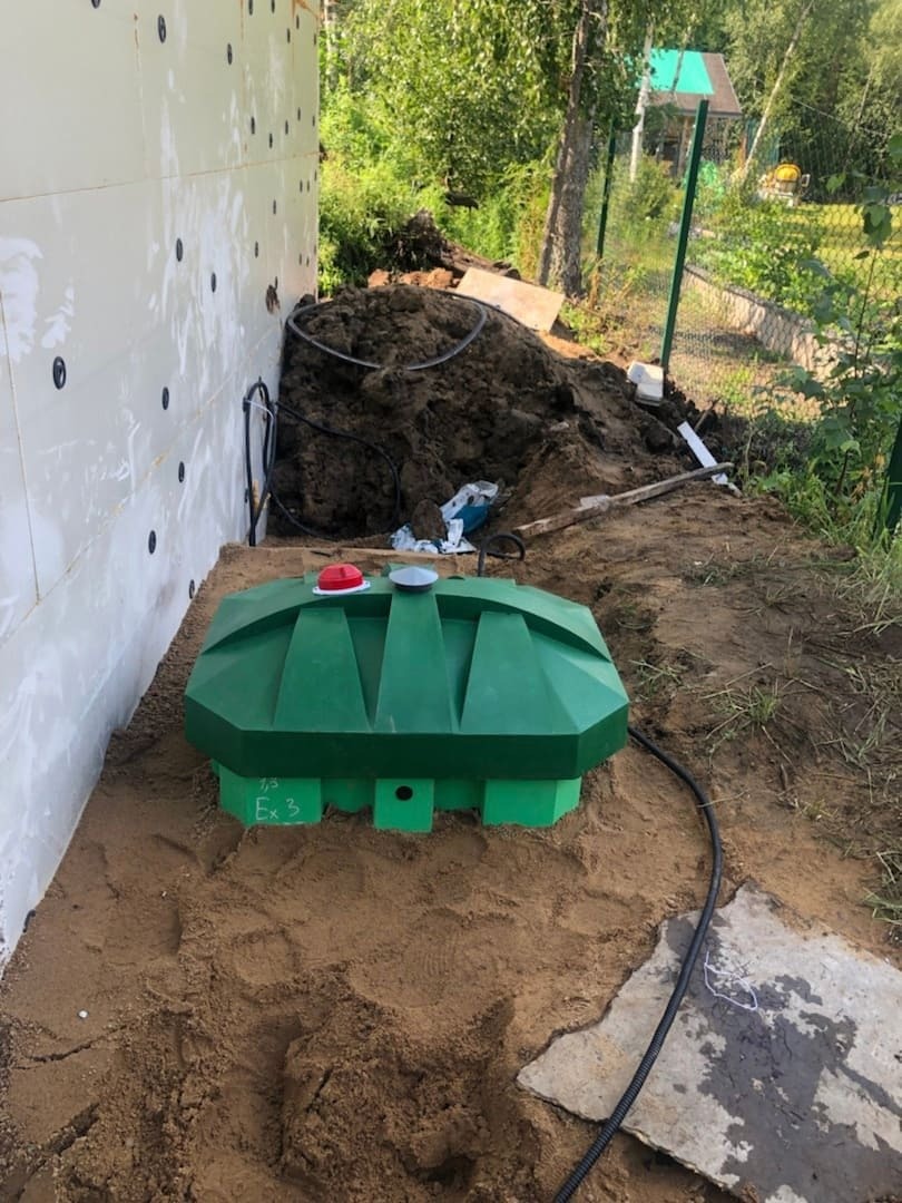 Септик Mezler aqua 5 un, насосная